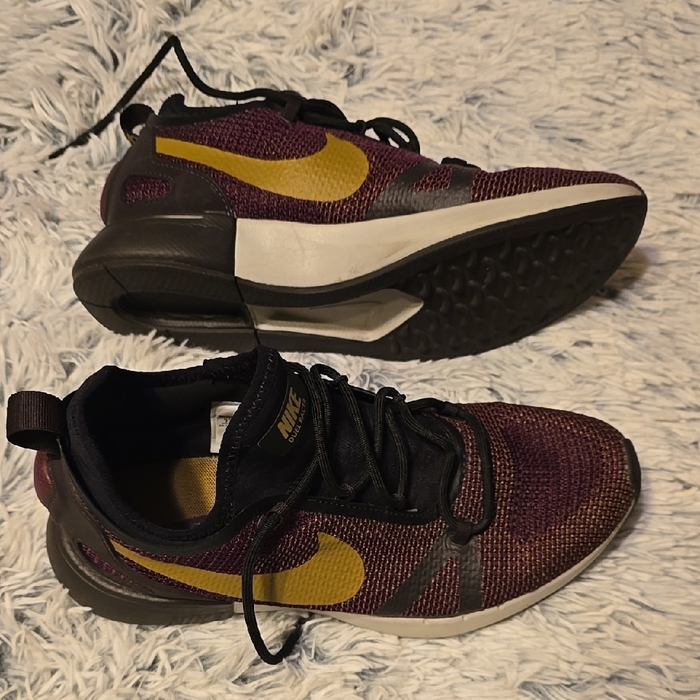 Nike Black and Yellow Athletic Shoes